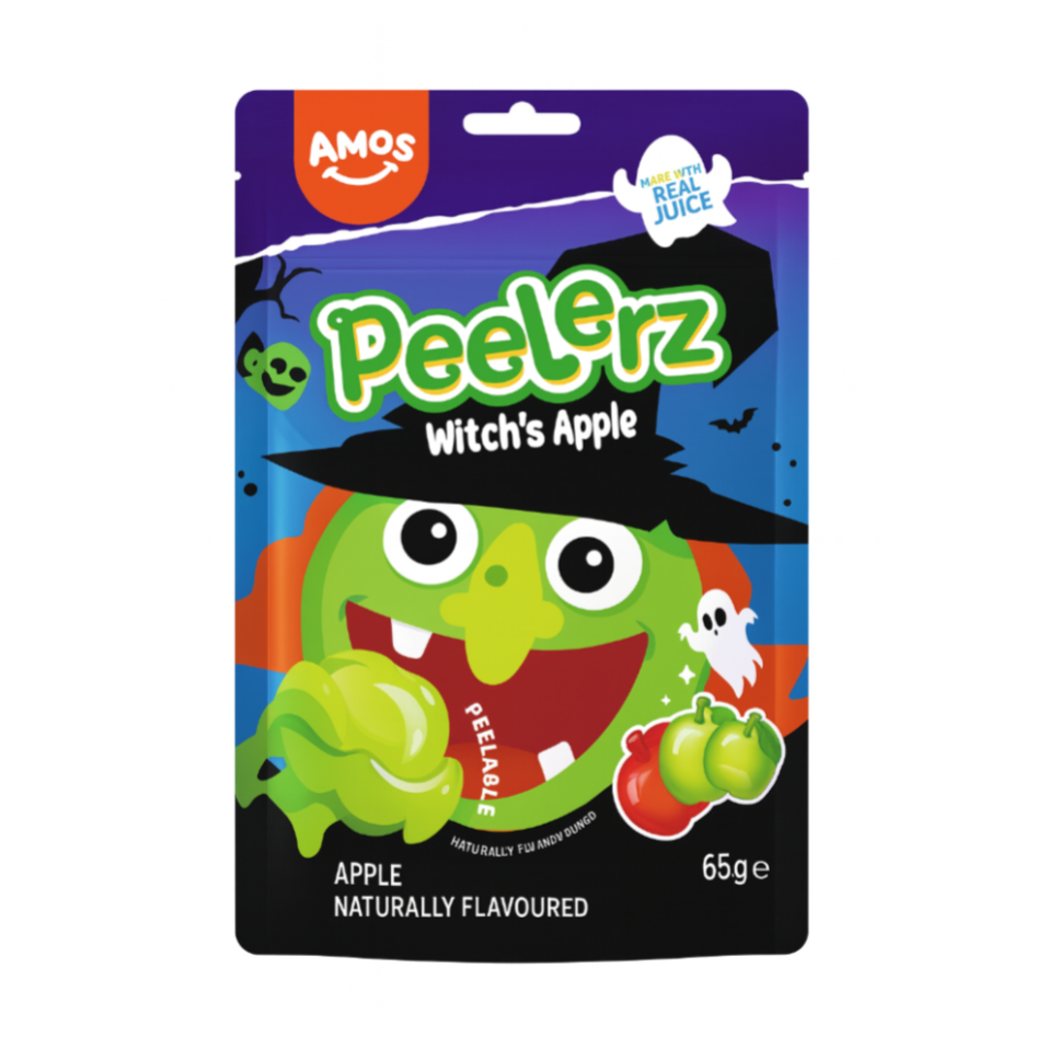 Amos Peelerz Gummy Witch Apple