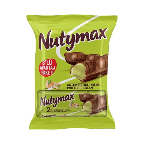Nutymax Wafer With Pistachio Cream x 3 - My American Shop