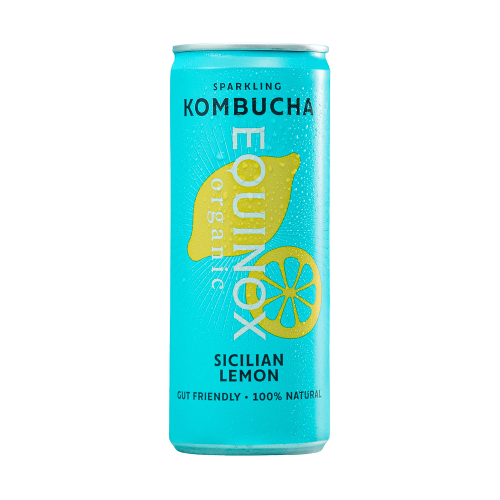 Equinox Organic Kombucha Sicilian Lemon - My American Shop