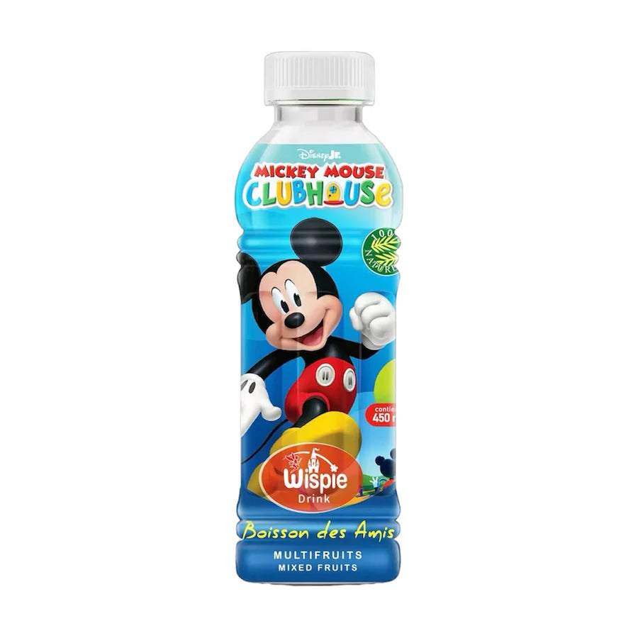 Disney Wispie Drink Mickey Mouse Multifruits - My American Shop