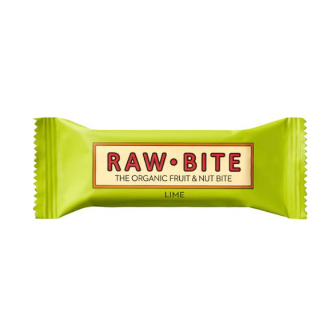 Rawbite Organic Fruit & Nut Lime - My American Shop