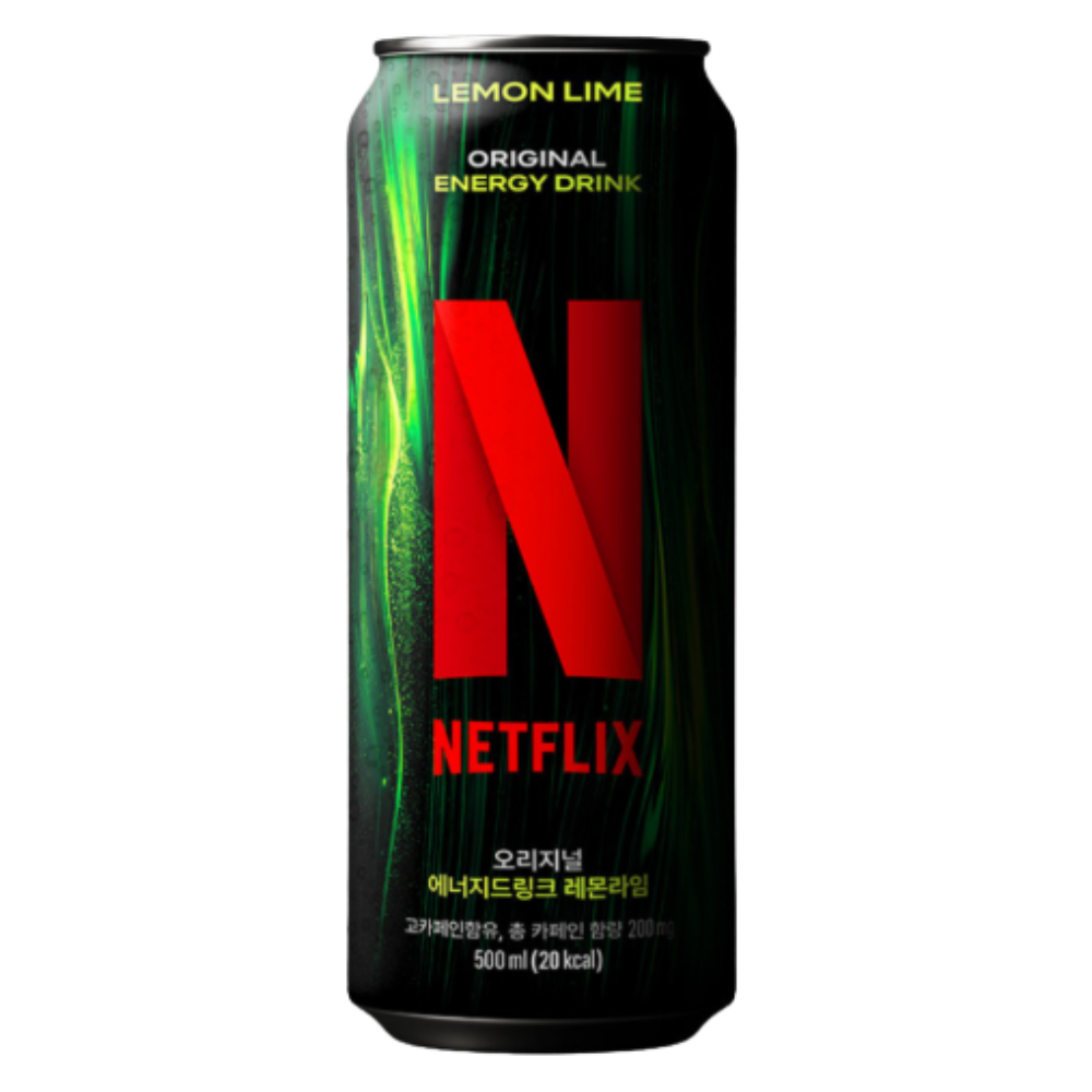 Netflix Original Energy Drink Lemon Lime - My American Shop