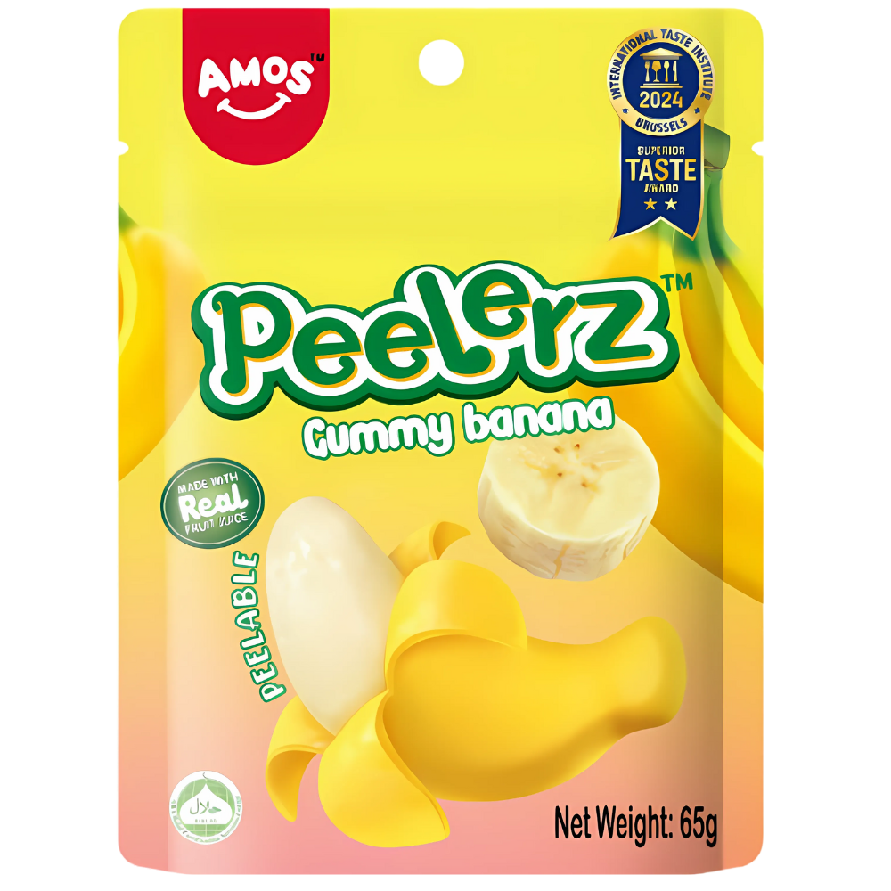Amos Peelerz Gummy Banana