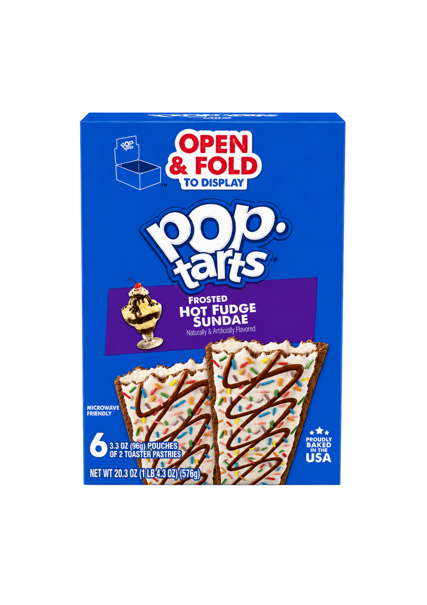 Kellogg's Pop Tarts Frosted Hot Fudge Sundae Small