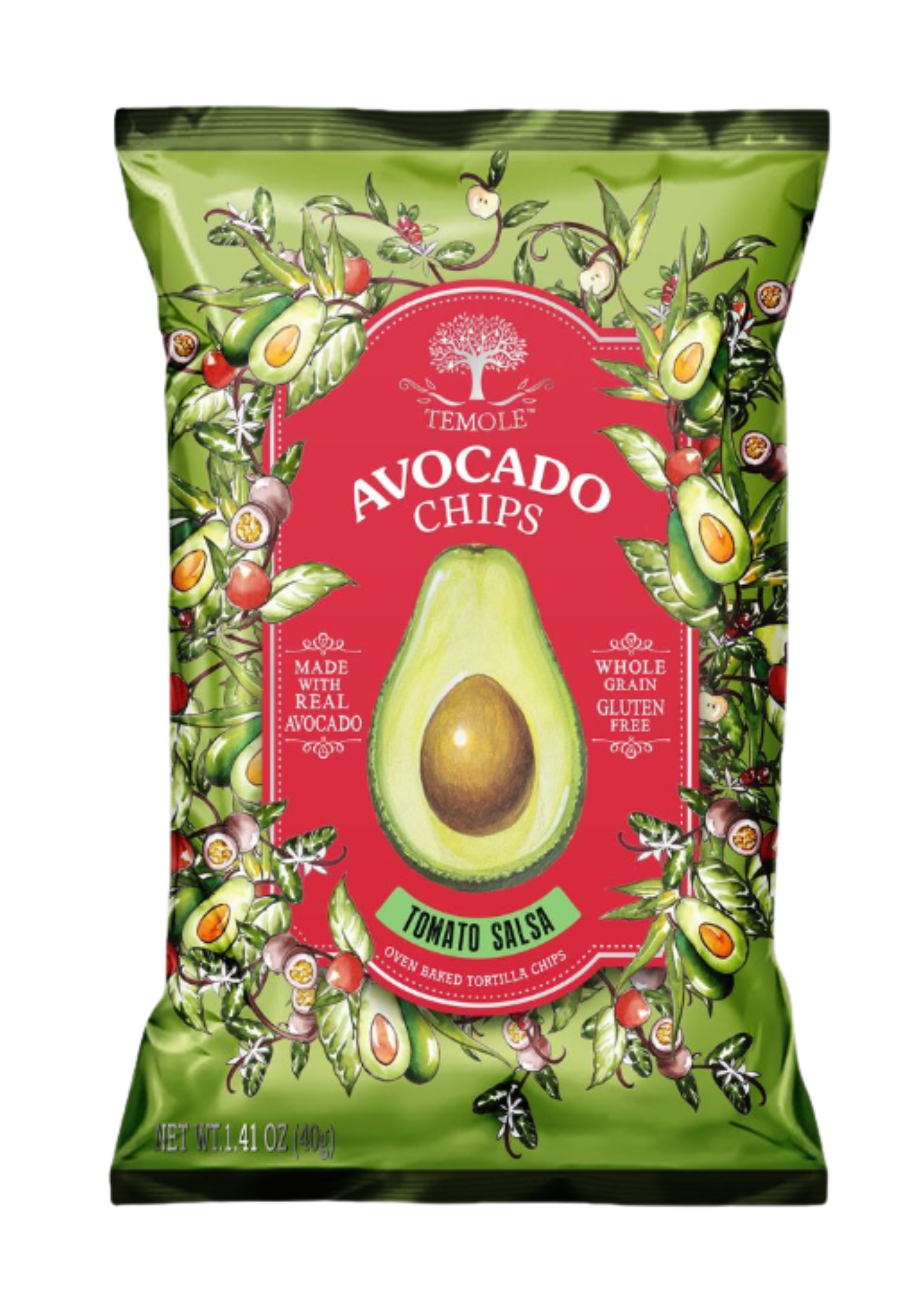 Temole Avocado Chips Tomato Salsa - My American Shop