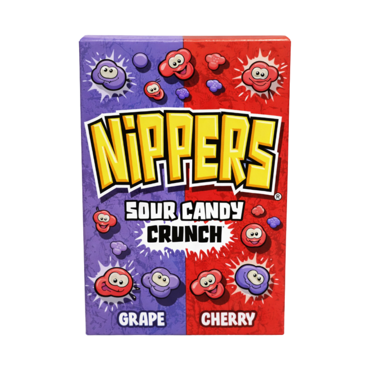 Nippers Sour Candy Crunch Grape Cherry - My American Shop