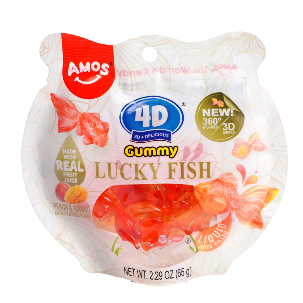 Amos 4D Gummy Lucky Fish - My American Shop