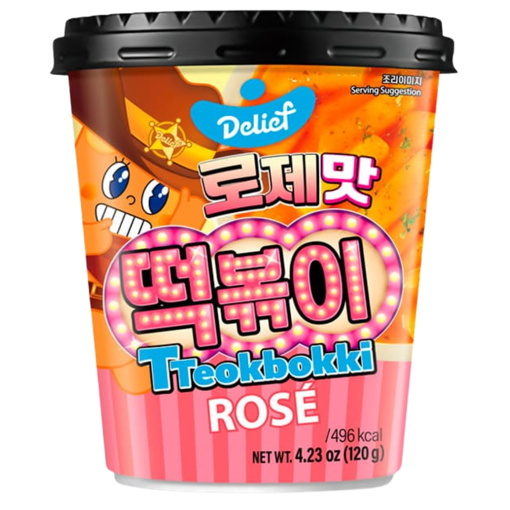 Delief Tteokbokki Cup Rose - My American Shop