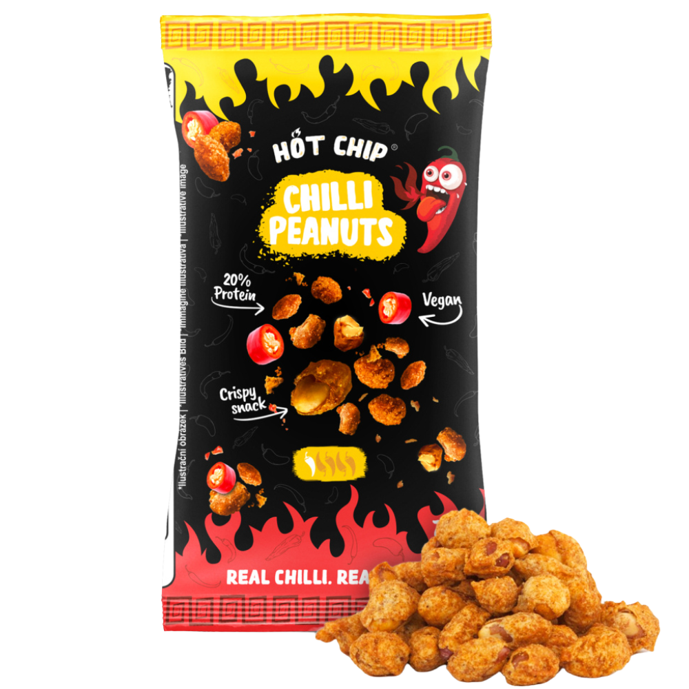 Hot Chip Peanuts Chilli - My American Shop
