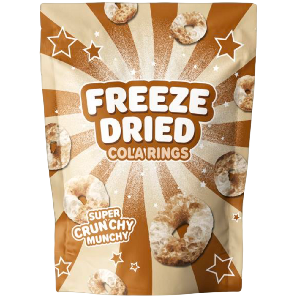 Freeze Dried Sour Cola Rings - My American Shop