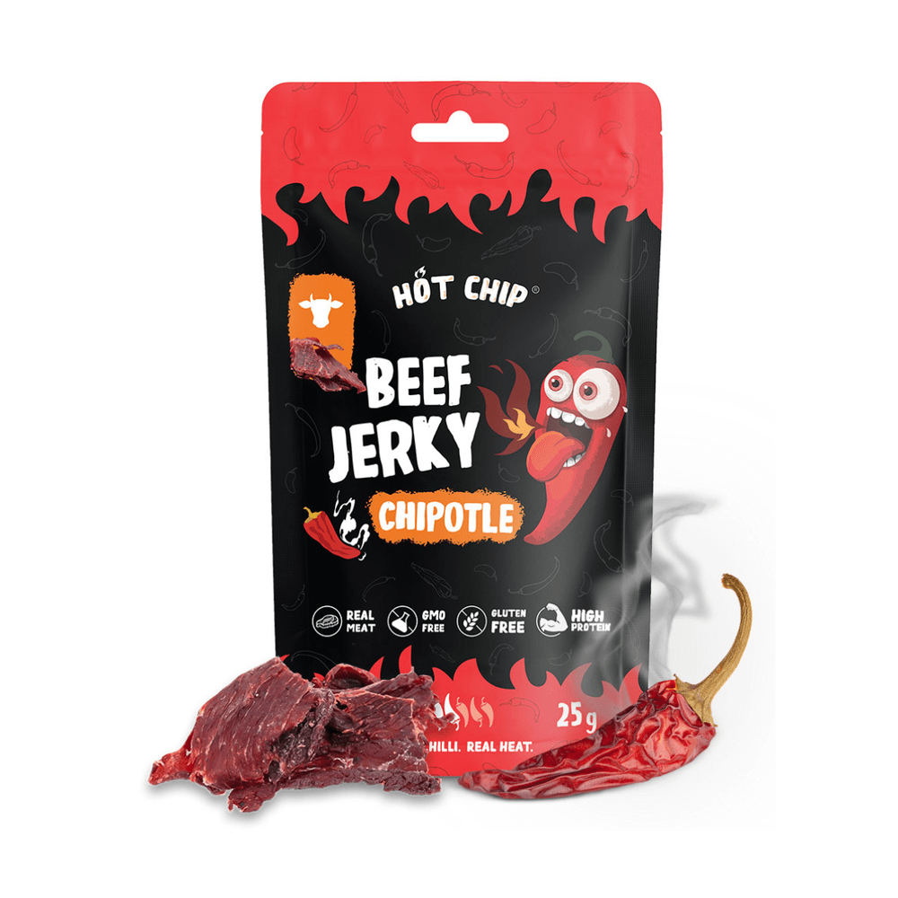 Hot Chip Beef Jerky Chipotle - My American Shop