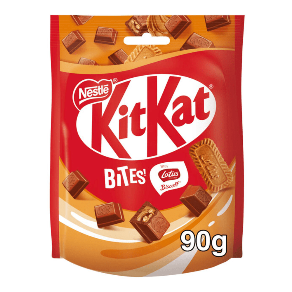 Kit Kat Bites Lotus Biscoff