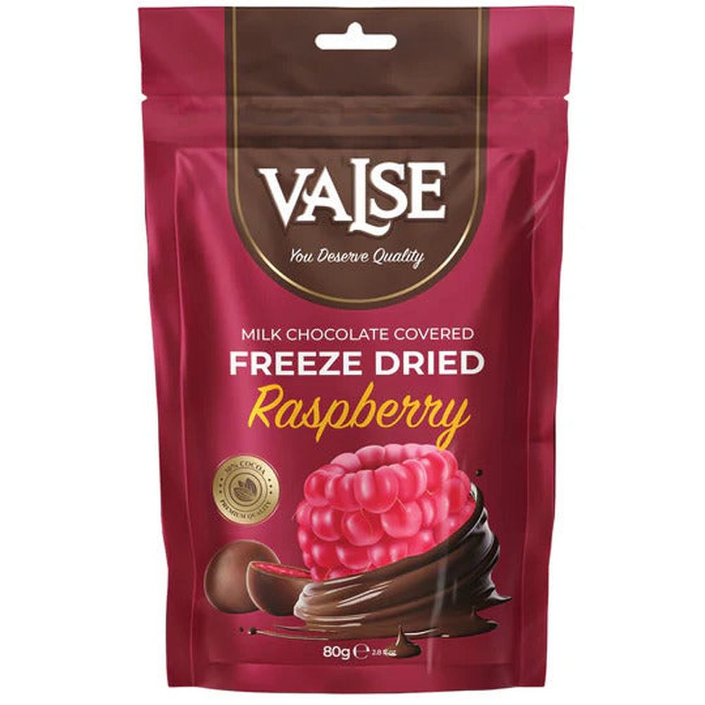 Valse Freeze Dried Raspberry & Milk Chocolate - My American Shop
