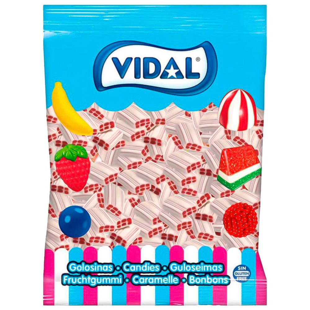 Vidal Bricks Strawberry & Cream - My American Shop