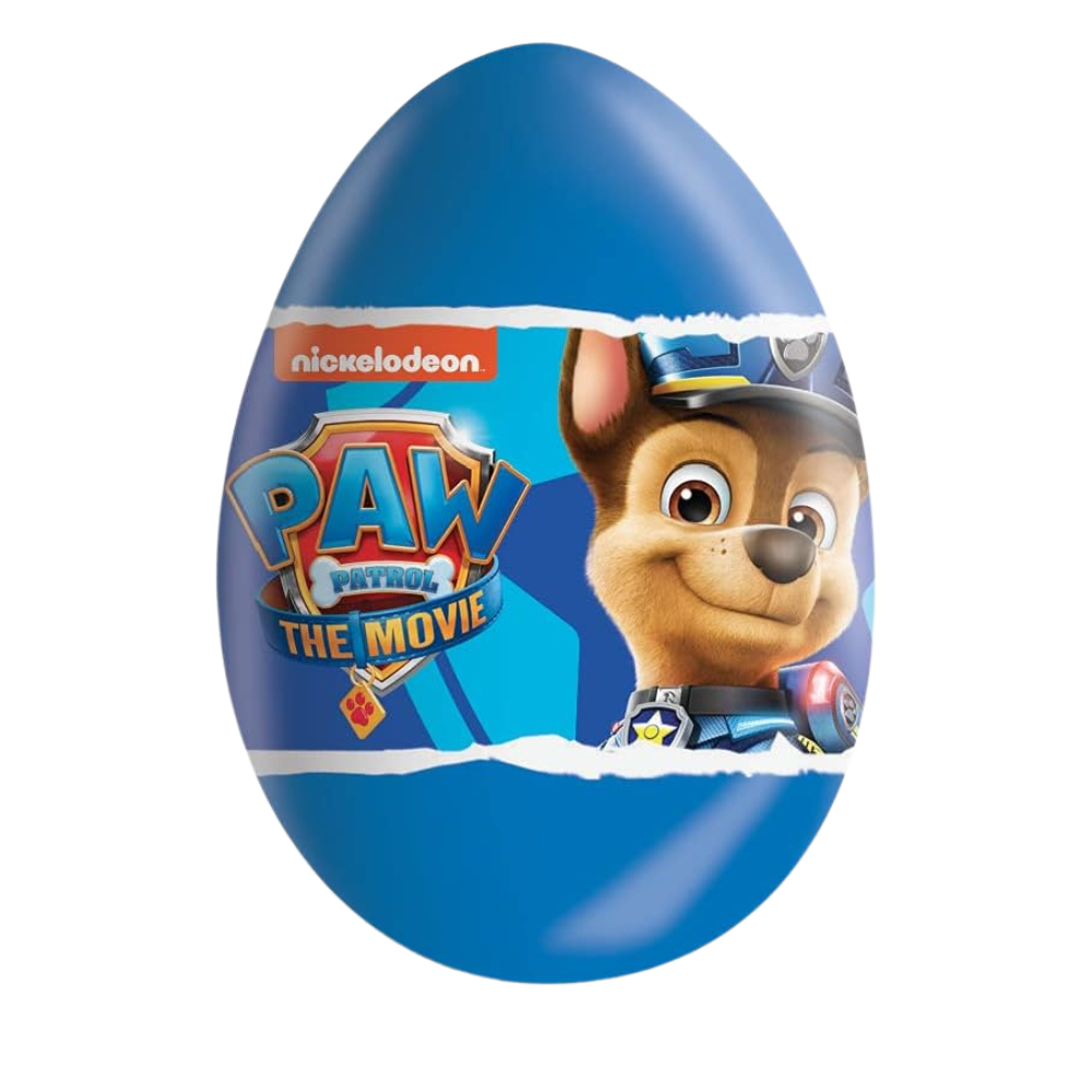 Zaini Paw Patrol Egg Chocolate