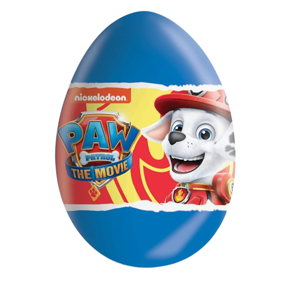 Zaini Paw Patrol Egg Chocolate