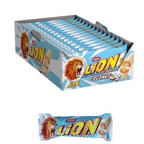 Lion Bar Coconut - My American Shop