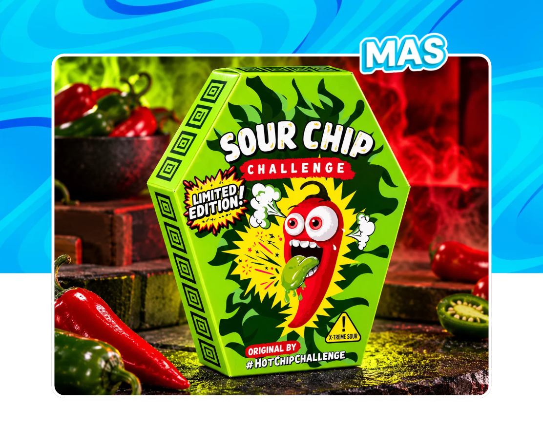  Défi Sour Chip dans une ambiance épicée