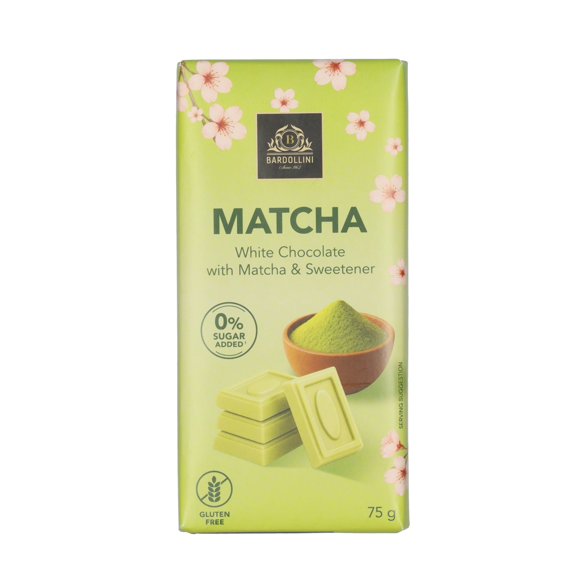 Bardollini tableta de chocolate blanco y matcha