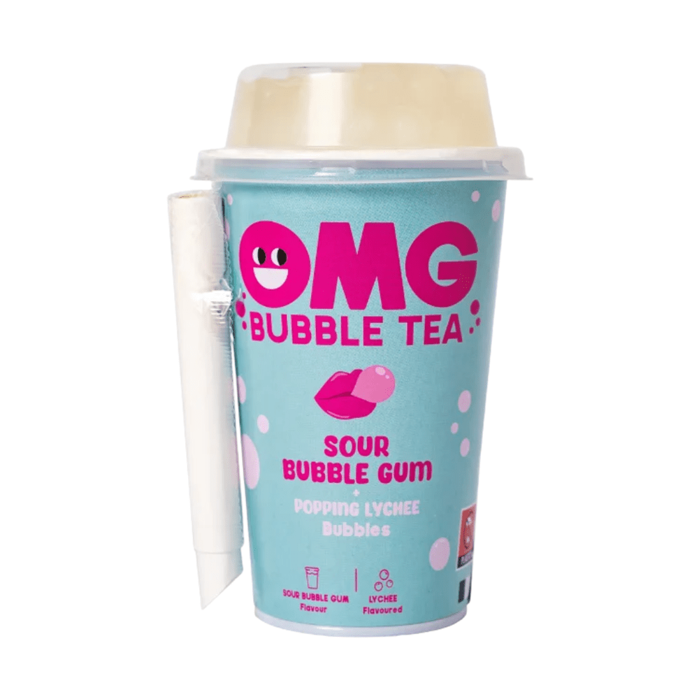 OMG Té de burbujas Chicle ácido de lichi