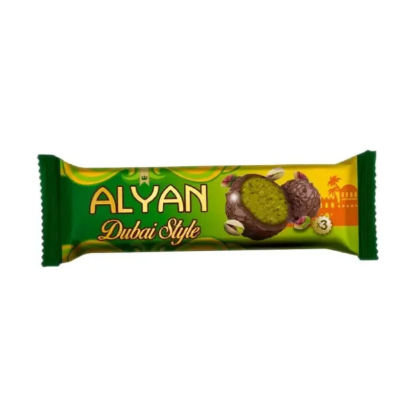 Alyan Dubai Milk Chocolate Truffles with Pistachio & Knafeh - My American Shop