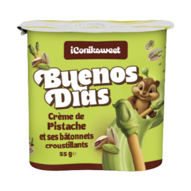 Barras de crema de pistacho Buenos Días