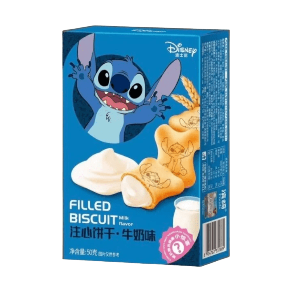Biscocho relleno sabor leche Binqi Disney Stitch