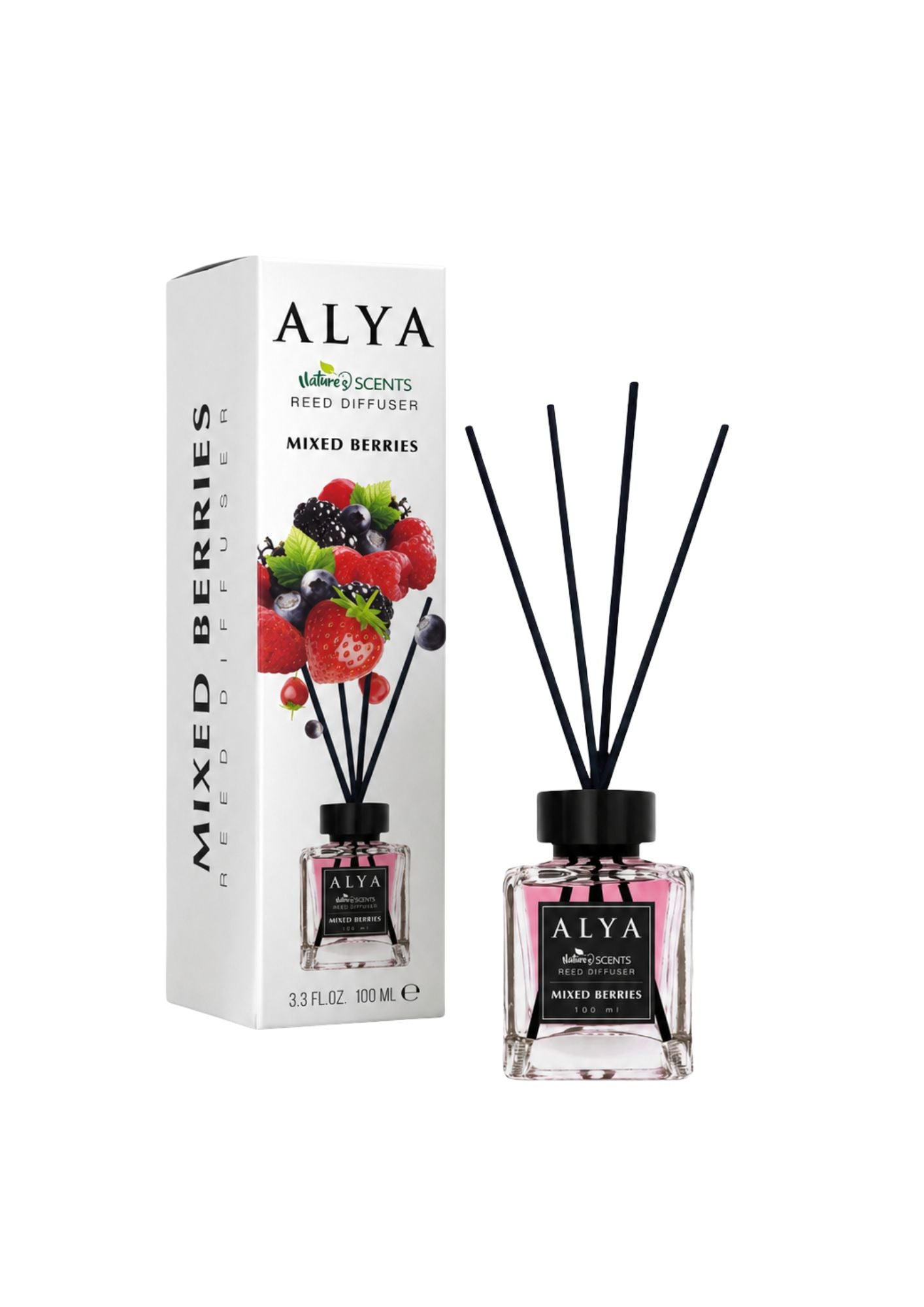 Difusor de Varillas Alya Aromas de Bayas Mixtas