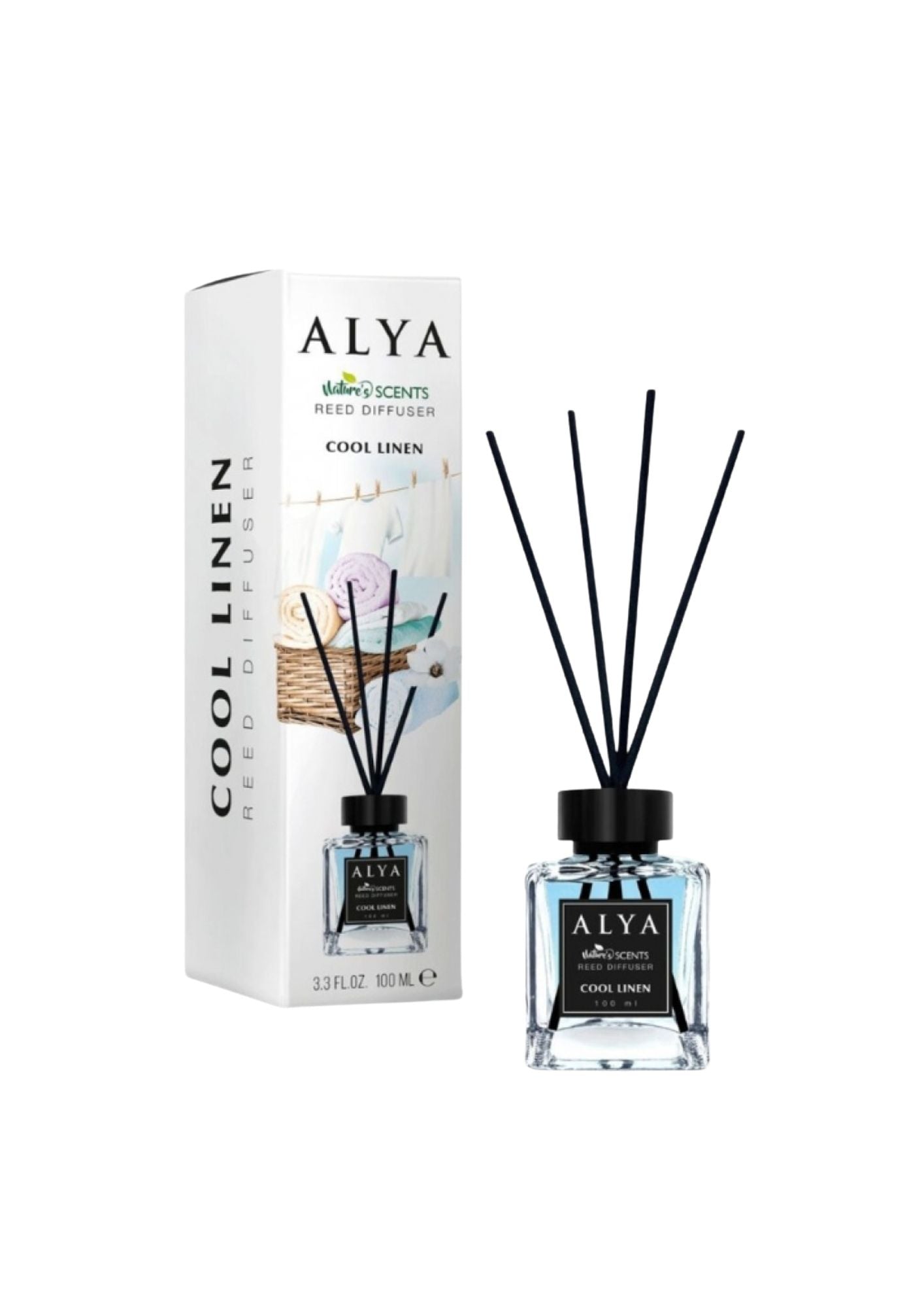 Difusor de varillas Alya Reed Cool Linen