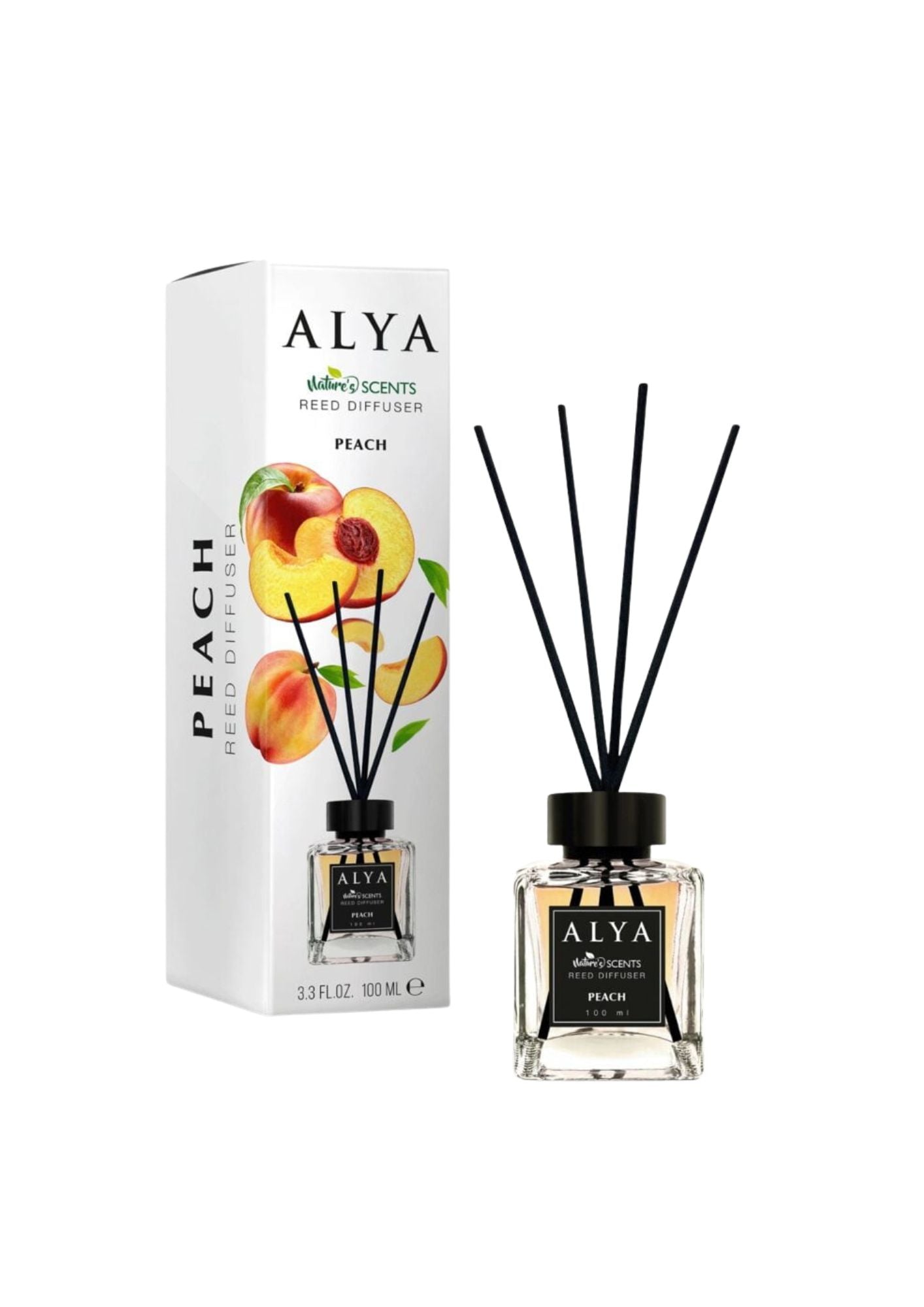 Difusor de varillas Alya Durazno
