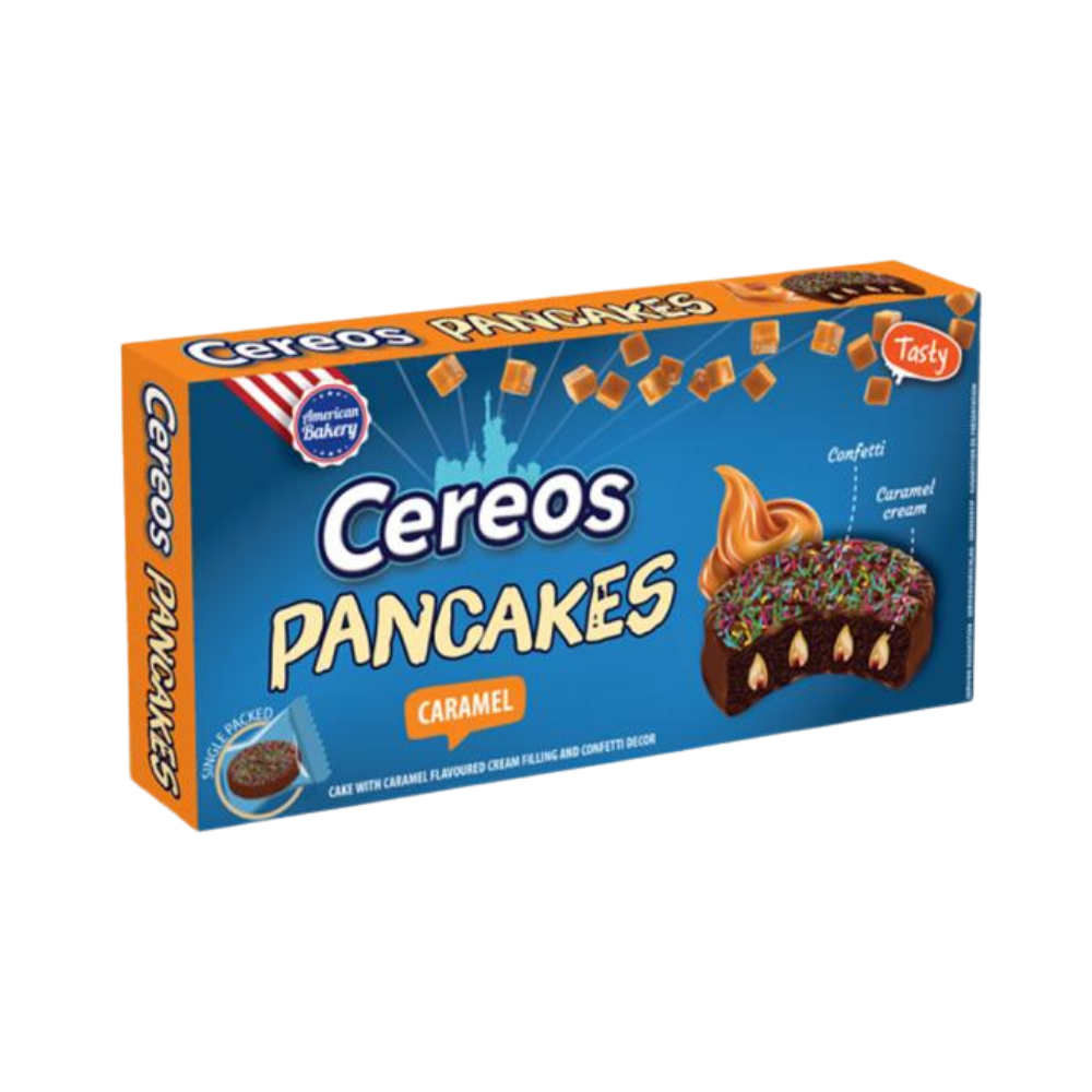 American Bakery Cereos Pancakes Caramel - My American Shop