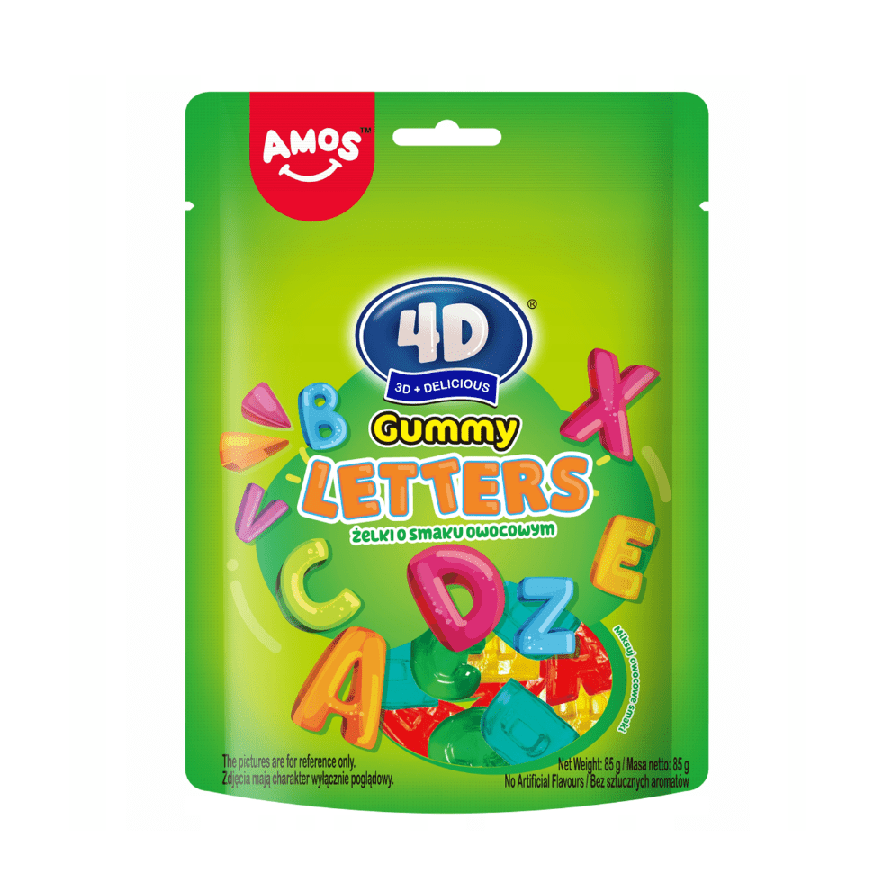Amos 4D Gominolas de Letras