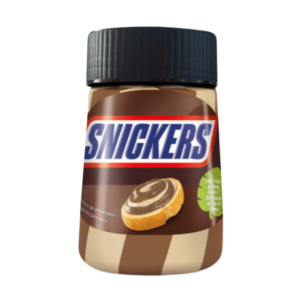 Tarro de chocolate Snickers Duo Spread
