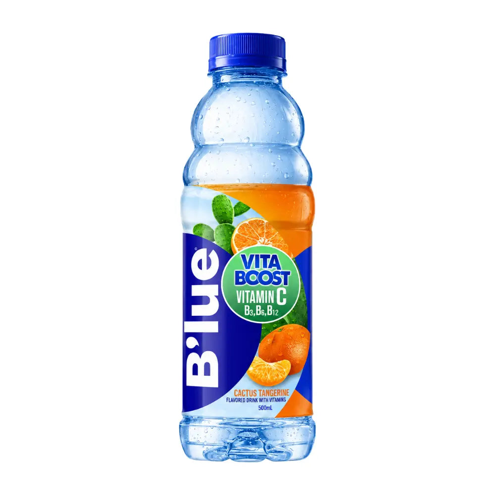 B'lue bebida vitamínica de cactus y mandarina