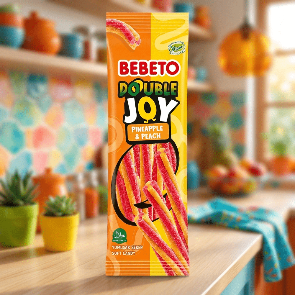Bebeto Double Joy Piña y Durazno