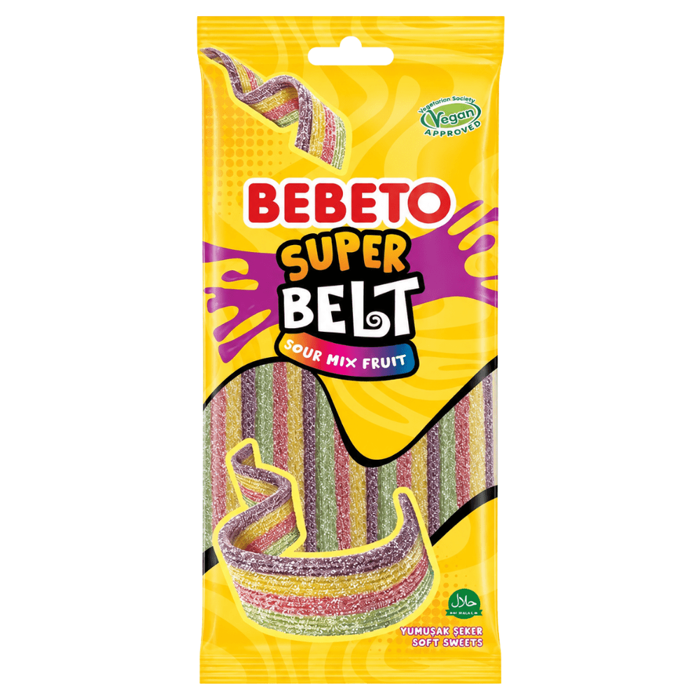 Bebeto Super Belt Mezcla de Frutas Efervescente