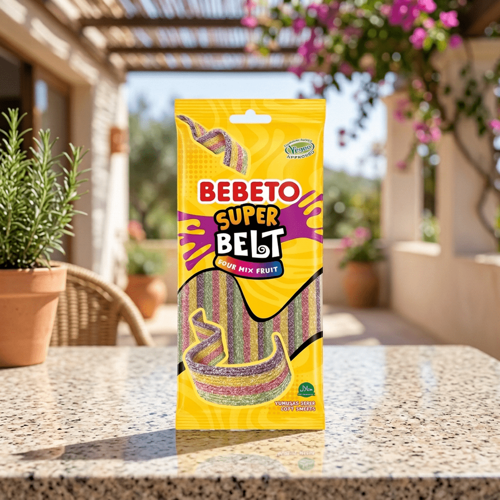 Bebeto Super Belt Mezcla de Frutas Efervescente
