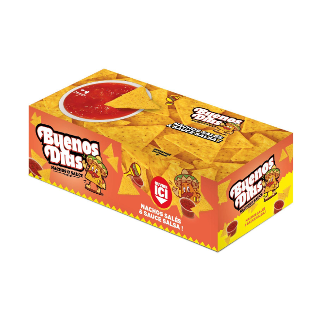 Buenos Días Nachos Salados y Salsa