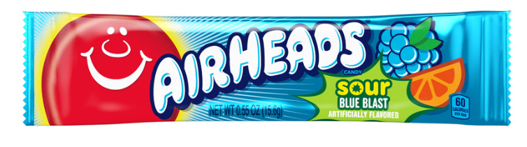 Air Heads Sour Blue Blast