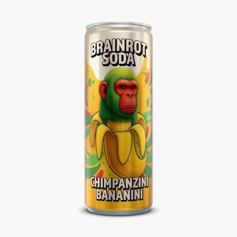Brainrot Soda Chimpancini Bananini