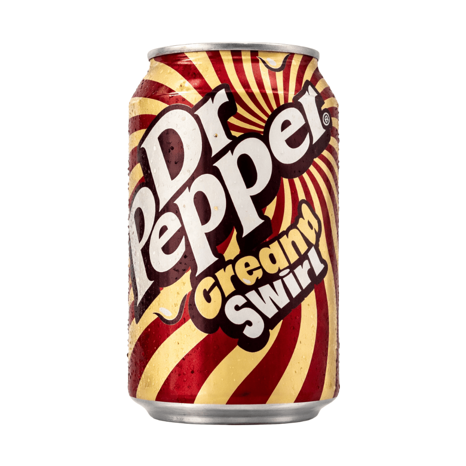 Dr Pepper Crema Remolino