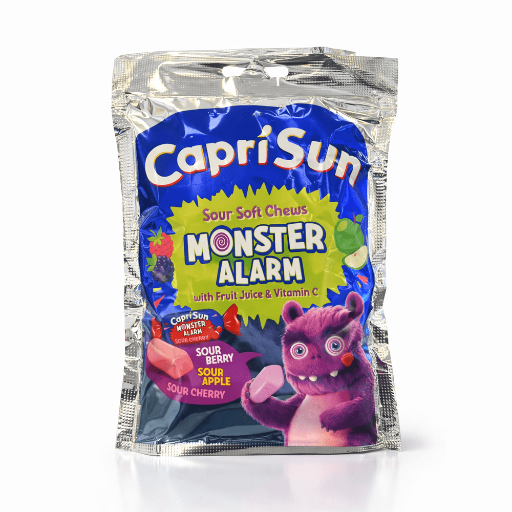 Capri Sun Gominolas Ácidas Alarma Monstruo Bayas, Manzana y Cereza