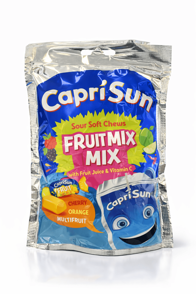 Capri Sun Sour Soft Chews Fruit Mix Cherry Orange and Multifruit - My American Shop