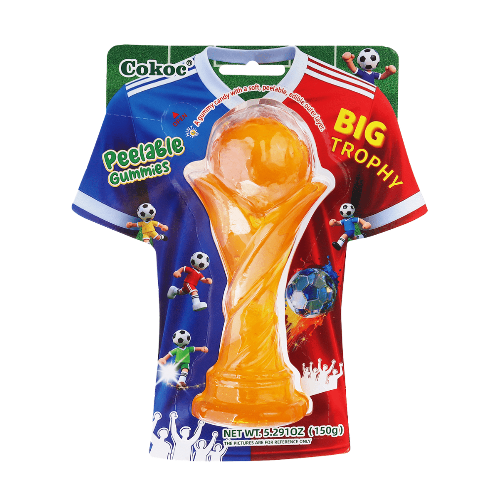 Cokoc Mega Trophy Gummies with Mango flavor