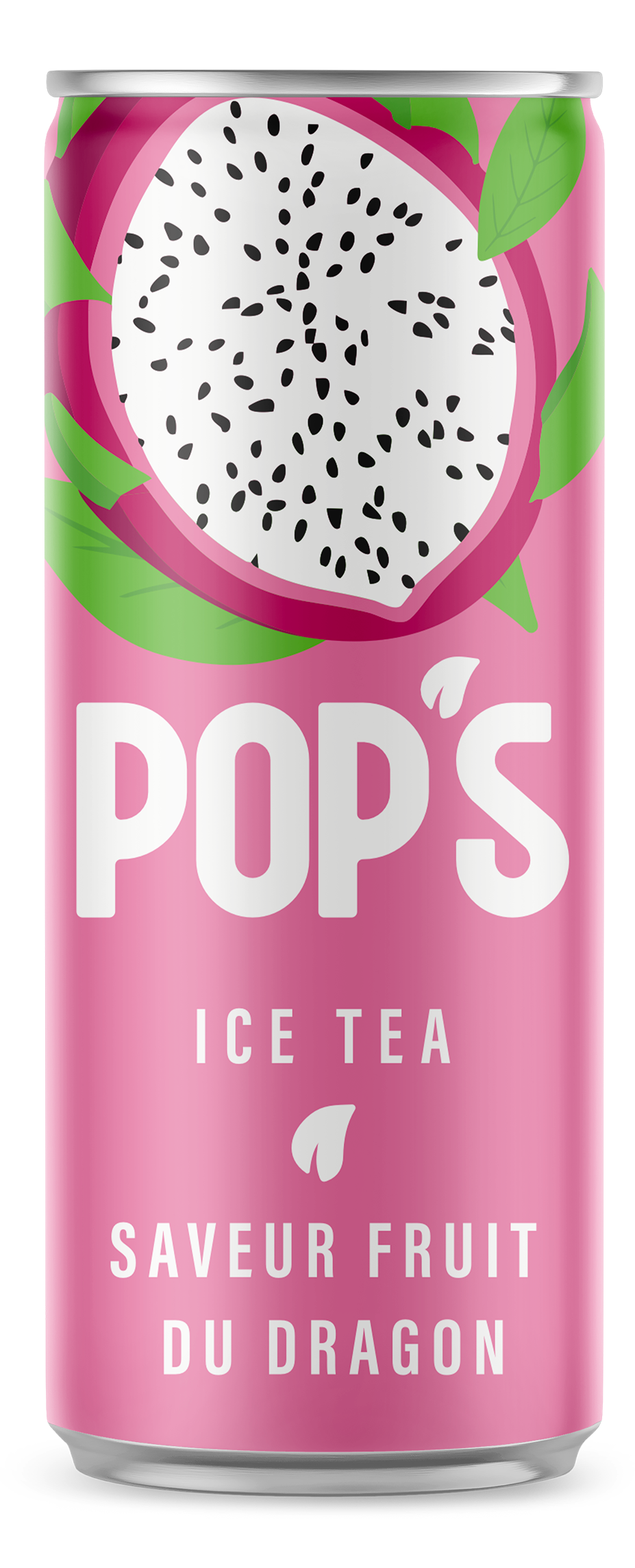 Pop's Ice Tea Fruta del Dragón Lata