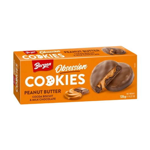 Bergen Obsession Galletas de Cacahuete y Cacao