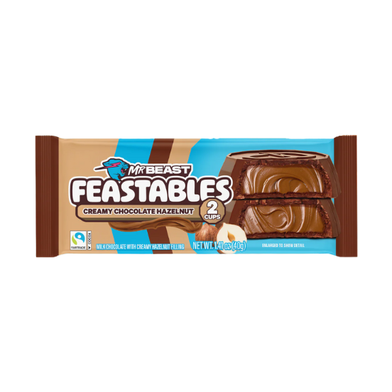 Mr Beast Feastables Creamy Chocolate Hazelnut - My American Shop