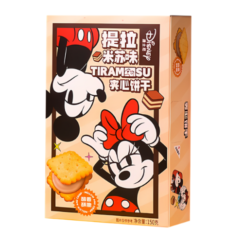 Binqi Disney Tiramisu Sandwich Biscuits - My American Shop