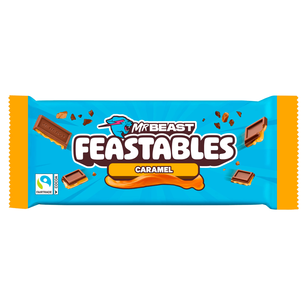 Chocolate Caramelo Mr Beast Feastables