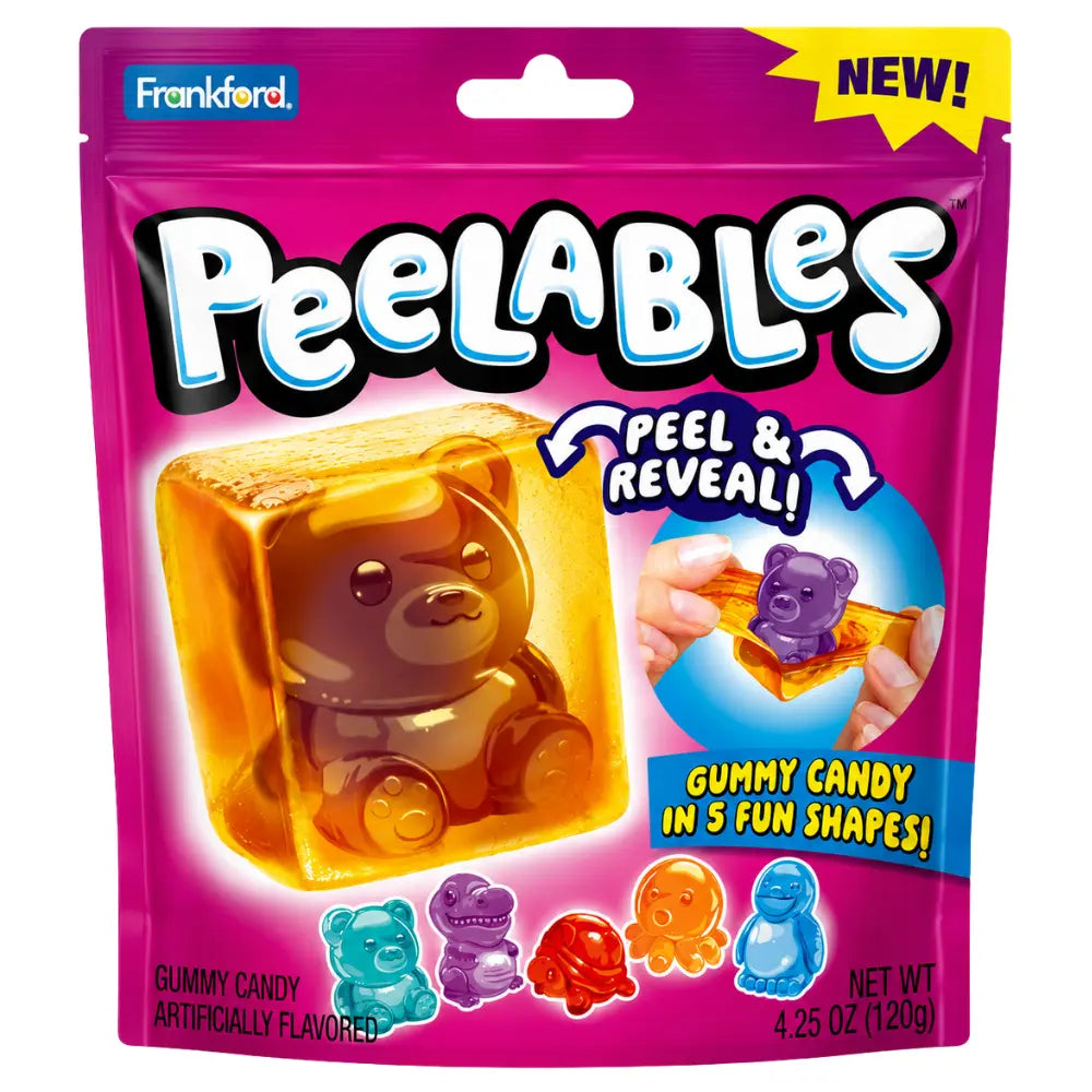 Gominolas de animales pelables Frankford